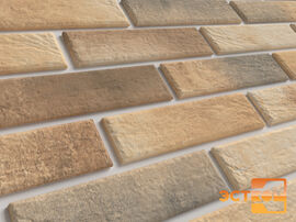 Купить клинкерные термопанели с плиткой Element Klinker Loft Brick Masala